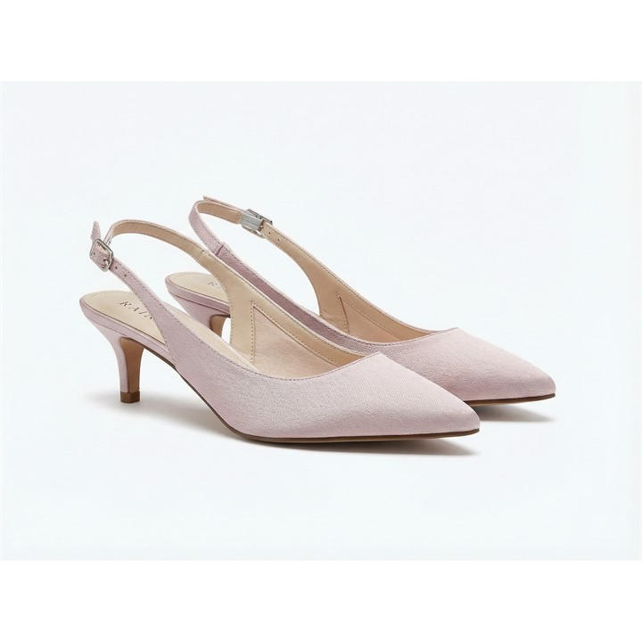Rainbow Women's Stiletto Court Shoes - Dusk Rose - Size 6 (39) - Image 3