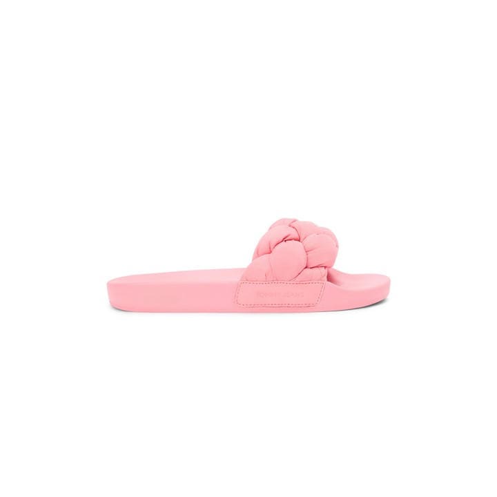 Tommy Jeans Women's Pink Slider Slippers in Size 4, Sports Direct