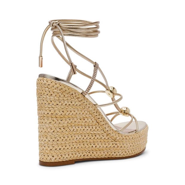 Gold - Steve Madden - Women's Wedge Sandals