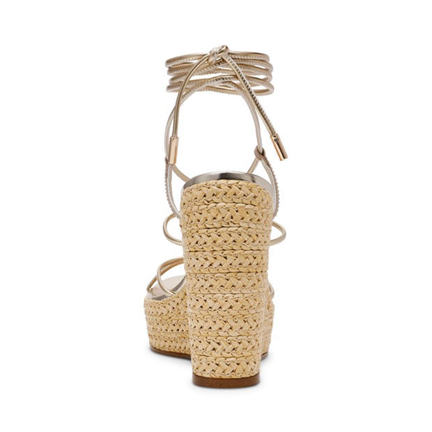 Gold - Steve Madden - Women's Wedge Sandals