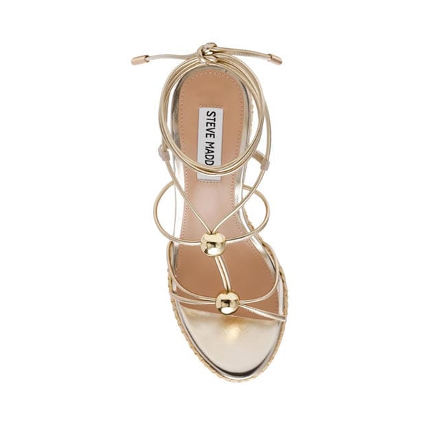 Gold - Steve Madden - Women's Wedge Sandals