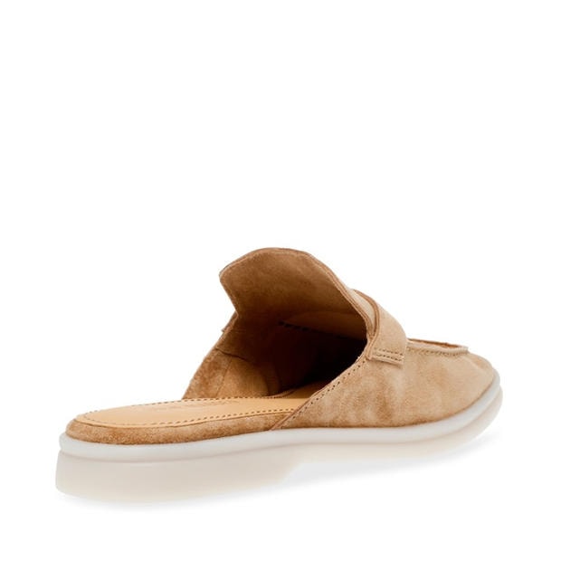 Taupe - Steve Madden - Women's Flat Mules