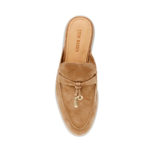 Taupe - Steve Madden - Women's Flat Mules