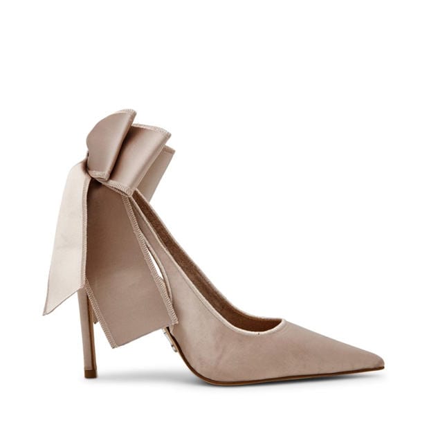 Taupe - Steve Madden - Women's Stiletto Court Shoes