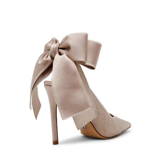Taupe - Steve Madden - Women's Stiletto Court Shoes