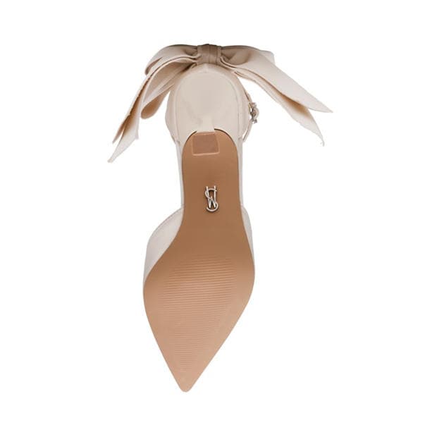 Ivory Satin - Steve Madden - Women's Stiletto Court Shoes
