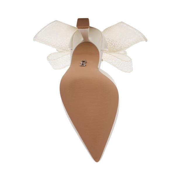 Ivory Satin - Steve Madden - Women's Stiletto Court Shoes