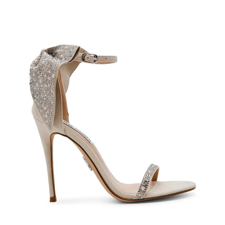 Steve Madden Women's Beige Heeled Sandals in Size 7, Sports Direct