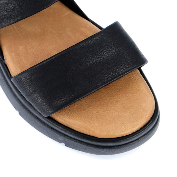 Black - Dune London - Dune London Location Padded Flatform Sandals