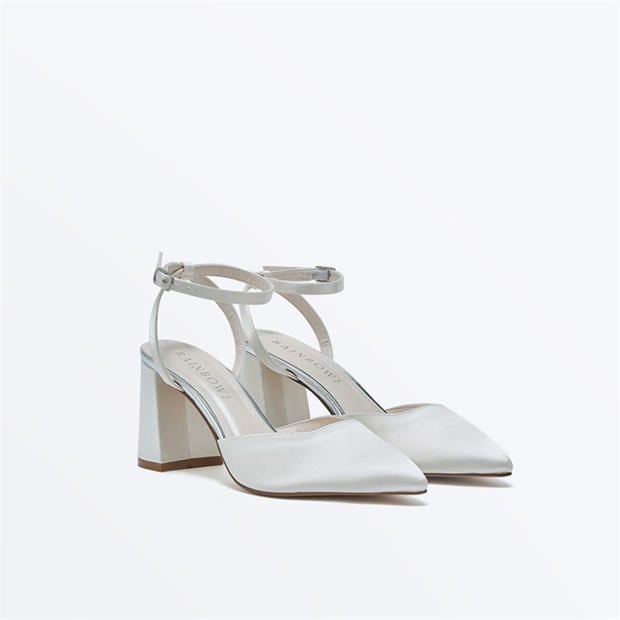 Ivory - Rainbow - Women's Block Court Shoes