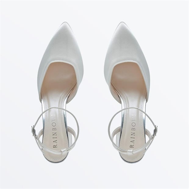 Ivory - Rainbow - Women's Block Court Shoes