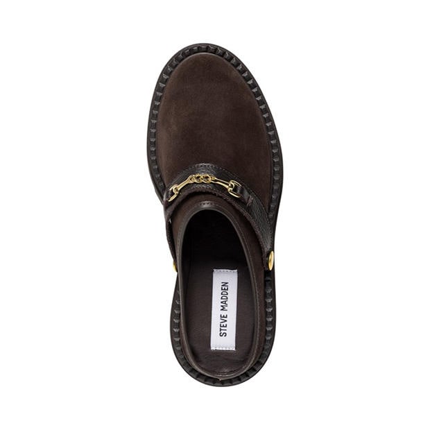 Chocolate Brown - STEVE MADDEN - Women's Karina Clog