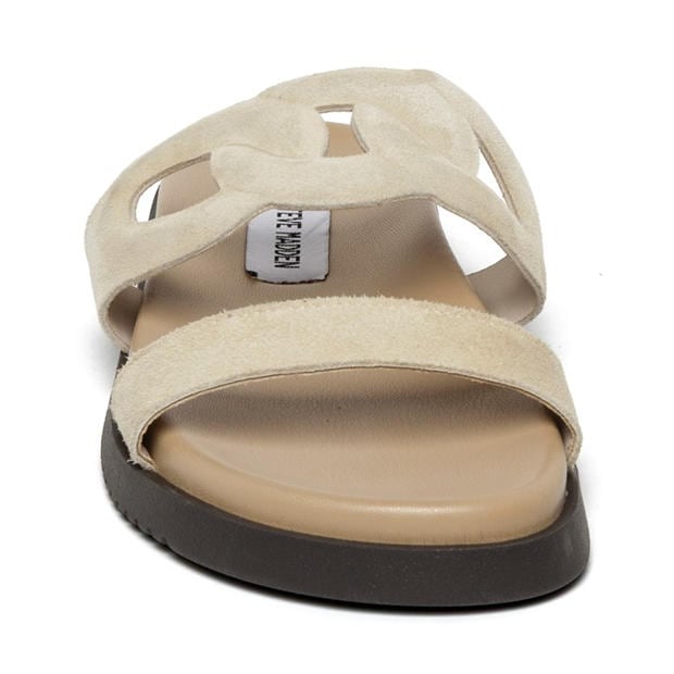 Beige Suede - STEVE MADDEN - Women's Myrtle Flat Sandals