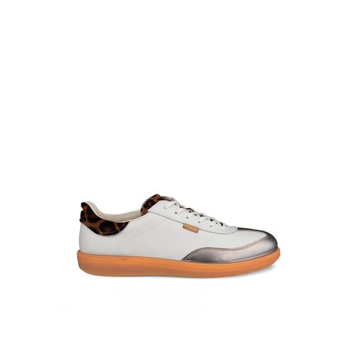 Ecco Women's White Court Trainers in Size 7, Sports Direct