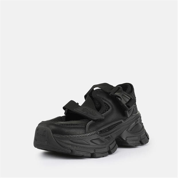 Black - Buffalo - Women's Vegan Ballet Pumps