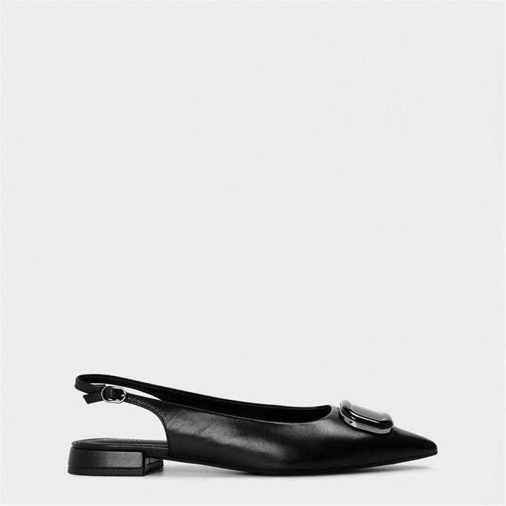 Clarks Women's Black Sensa15 Trim Slingbacks in Size 4, Sports Direct