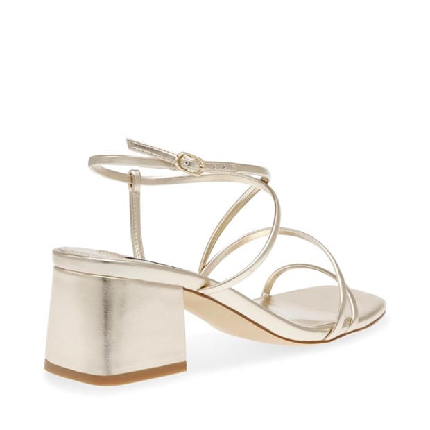 Gold - Steve Madden - Women's Heeled Sandals