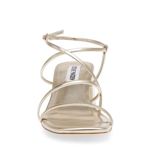 Gold - Steve Madden - Women's Heeled Sandals