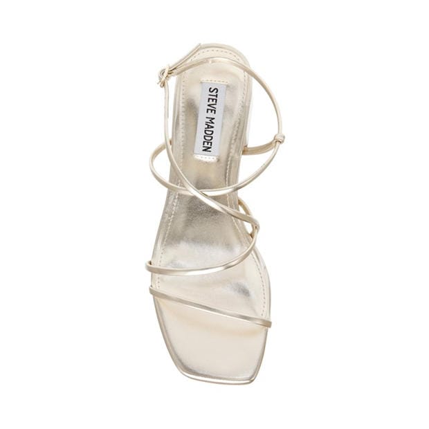 Gold - Steve Madden - Women's Heeled Sandals