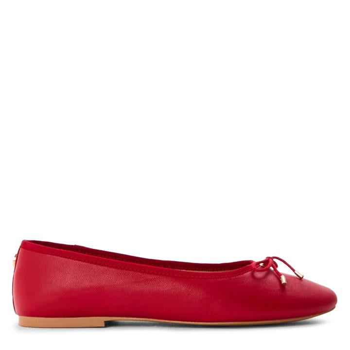 Steve Madden Women's Red Blossoms Ballet Pumps in Size 3, Sports Direct