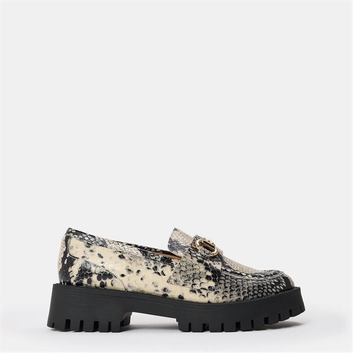 Steve Madden Women's Lando Cotton Heeled Mules - Lt. Beige Snake - 4 (37) - Image 2