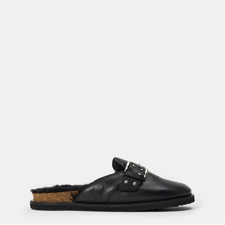 Steve Madden Women's Black Evergreen Clogs in Size 3, Sports Direct