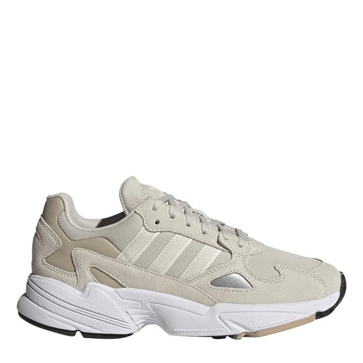 Adidas Originals Women's Grey Falcon Court Trainers in Size 4, Sports Direct