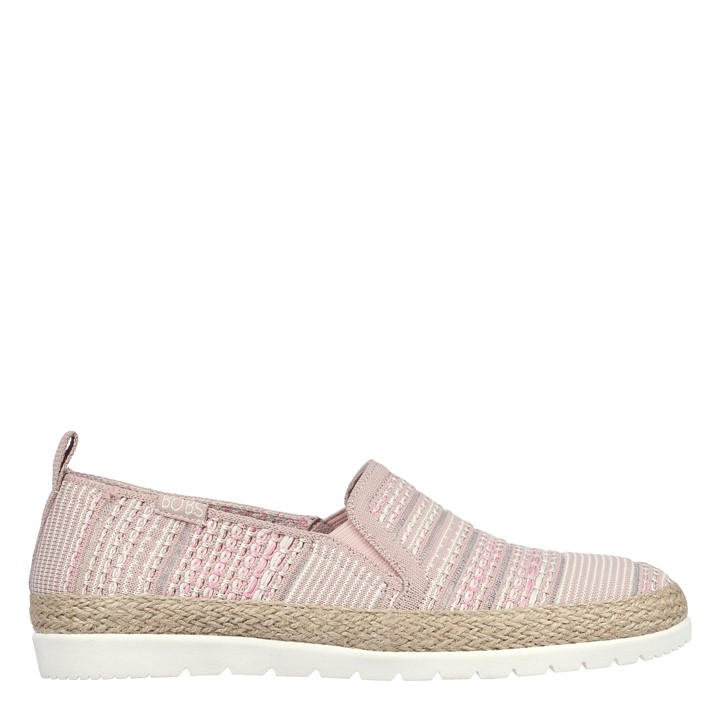 Skechers Women's  Engineered Woven Twin Gore Slip On Espadrilles in Size 3.5, Sports Direct