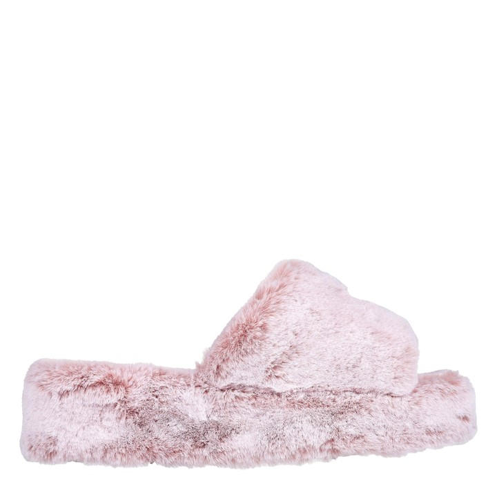 Skechers Women's Pink Slippers in Size 6, Sports Direct