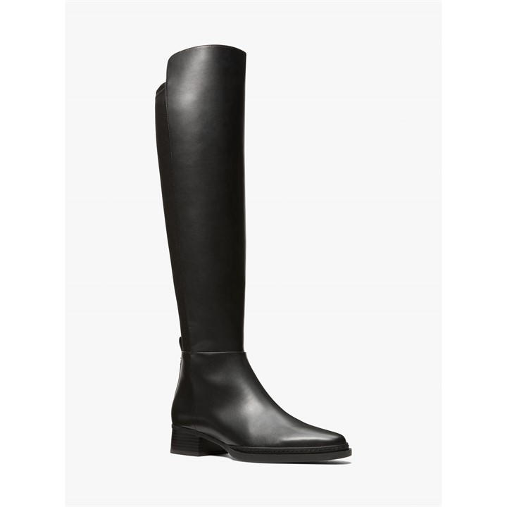 Michael Michael Kors Women's Black Bromley Flat Boots in Size 6, Sports Direct