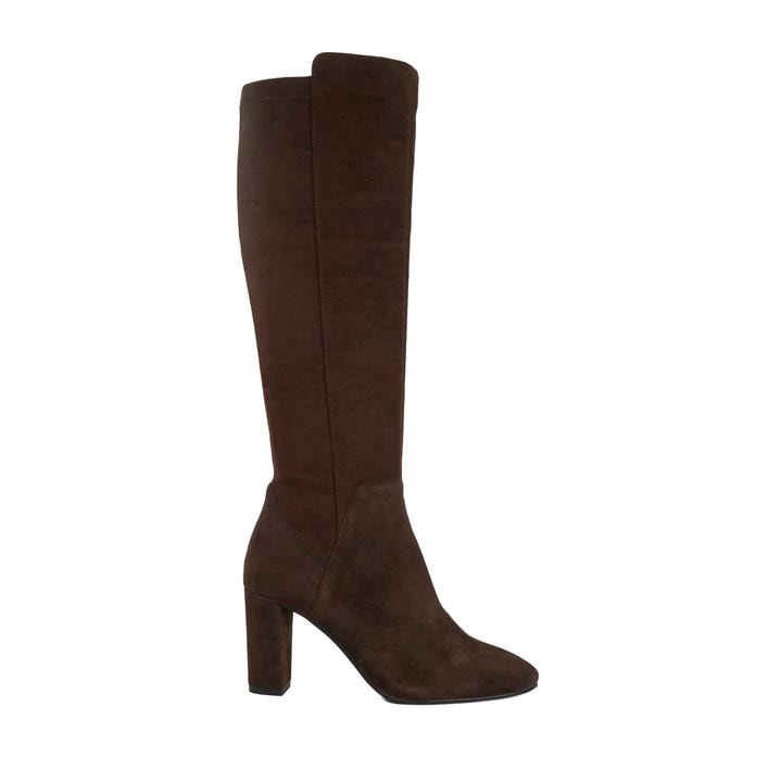 Dune London Women's Brown Sirenaa Knee High Boots in Size 6, Sports Direct