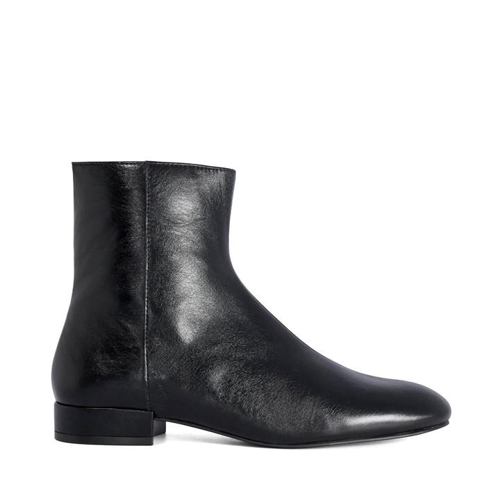 Dune London Women's Pixxies Suede Flat Ankle Boots Black Size 3 (36) - Image 2