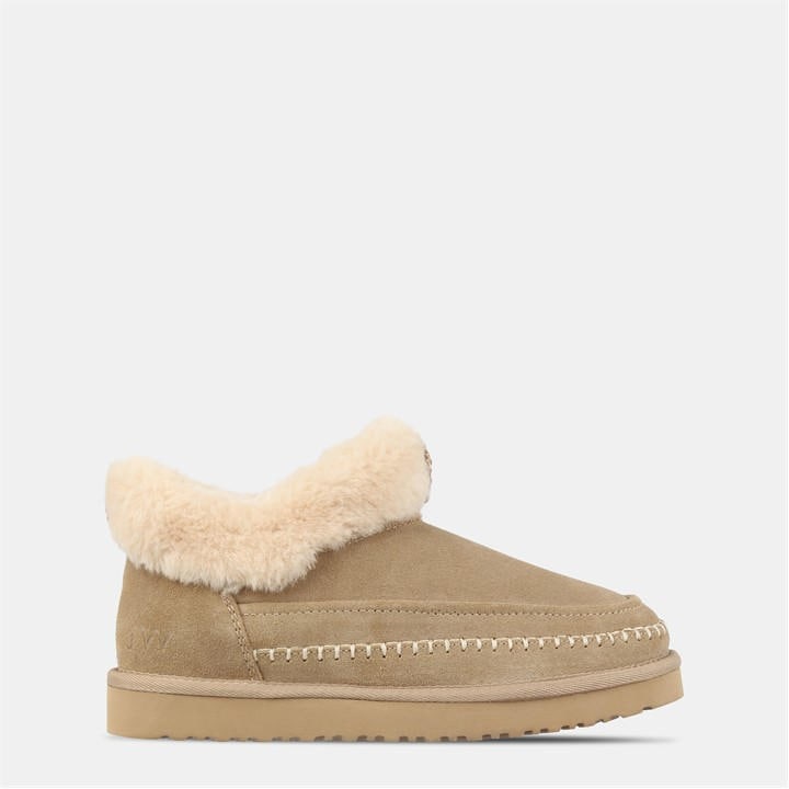 Jack Wills Women's Beige Jw Alpine Snug Boots in Size 8, Sports Direct