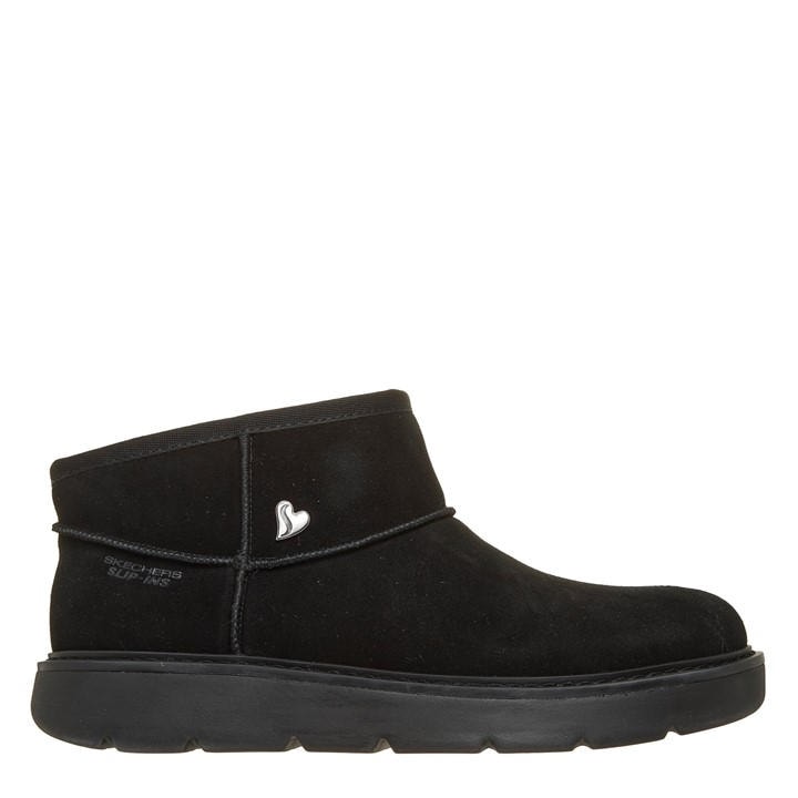 Skechers Women's Black Cozy Mini Snug Boots in Size 5, Sports Direct