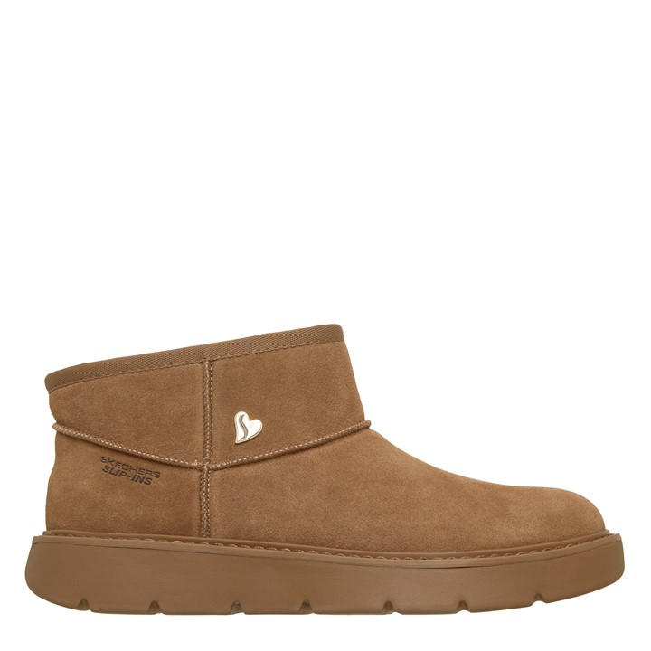 Skechers Women's Brown Cozy Mini Snug Boots in Size 4, Sports Direct