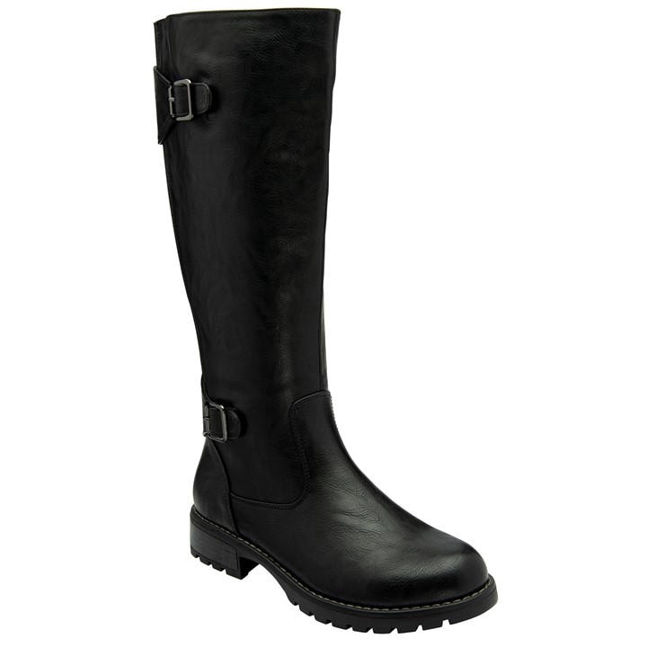 Lotus Shoes Women's Black Brandi Boot Knee High Boots in Size 5, Sports Direct