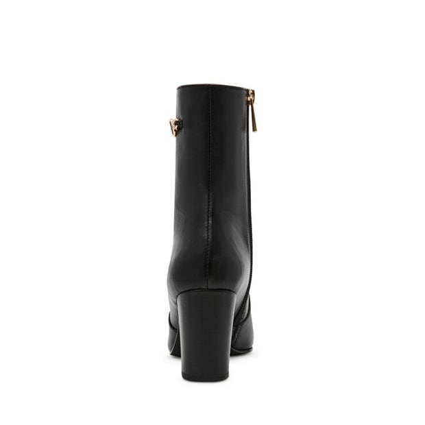 Black Leat - Steve Madden - Women's Geneeva Heeled Ankle Boot