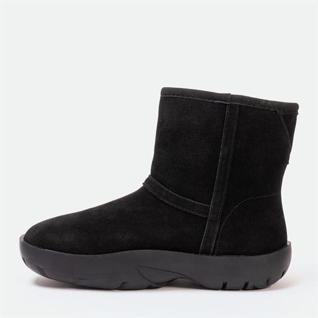 Black - Golddigga - Snug Womens Classic Slip On Ankle Boots