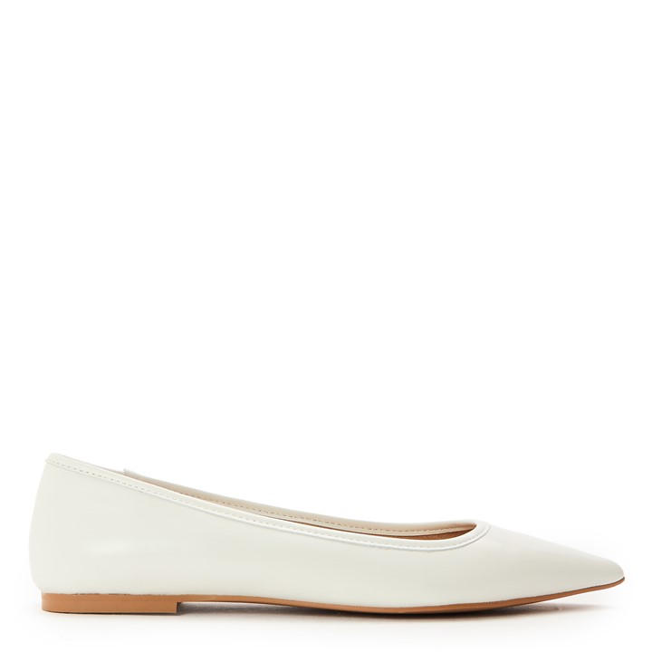Steve Madden Women's Stasia Ankle Heeled Boots - White Lthr - 3 (36) - Image 3