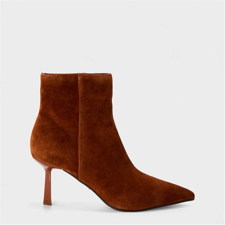 Steve Madden Women's Brown Sabine Ankle Heeled Boots in Size 4, Sports Direct