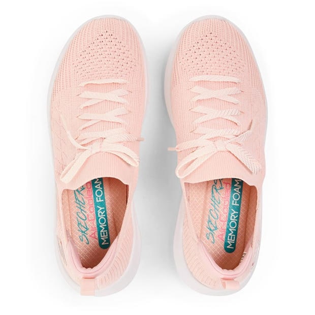 Light Pink - Skechers - Women's Flat Ankle Boots