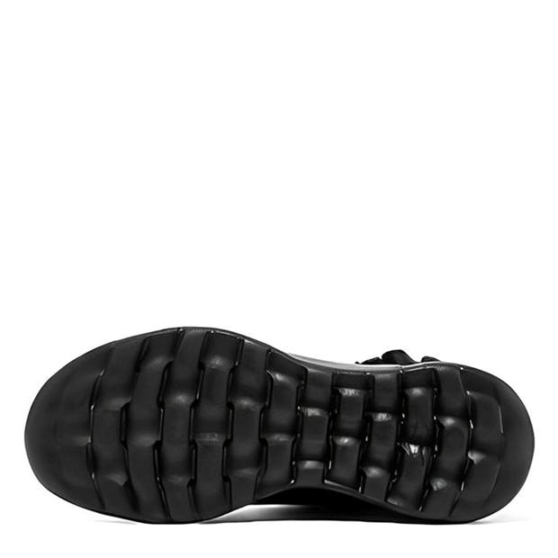 Black/Black - Skechers - Women's Flat Ankle Boots