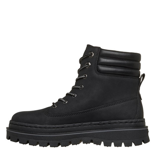 Black/Black - Skechers - Women's Jammers Flat Ankle Boots