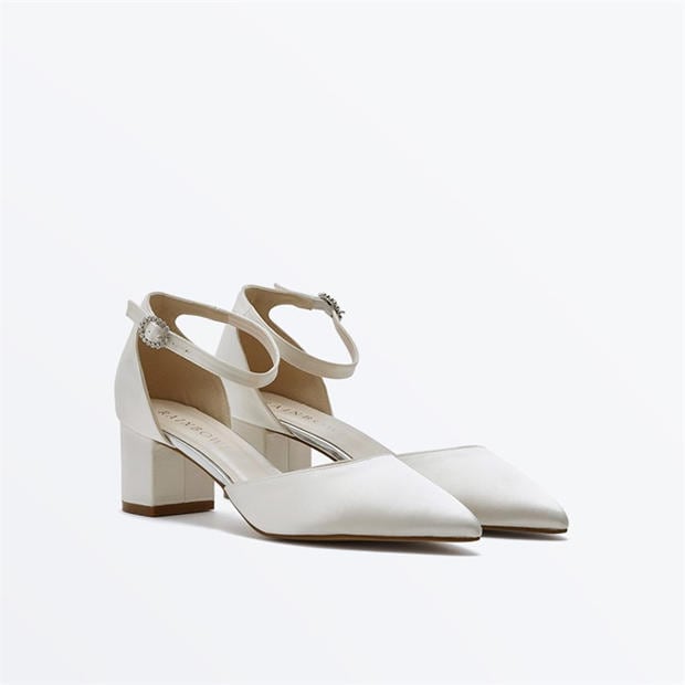 Ivory - Rainbow - Women's Block Court Shoes