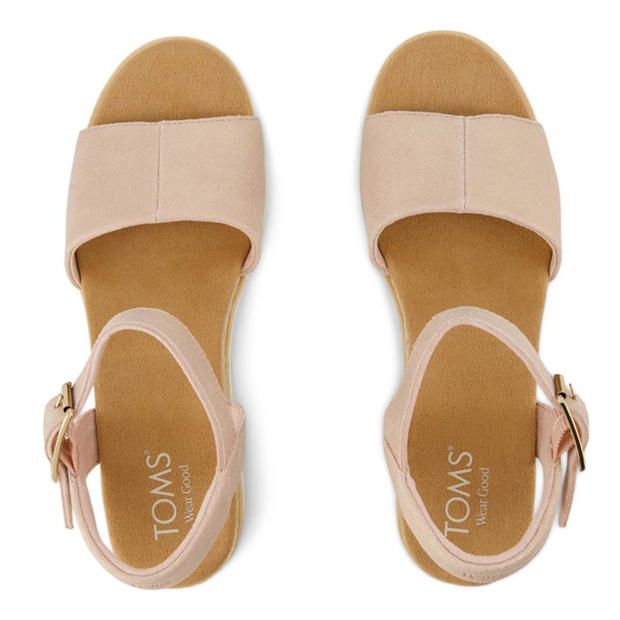 Pink - Toms - Toms Darya Wedge San Ld99