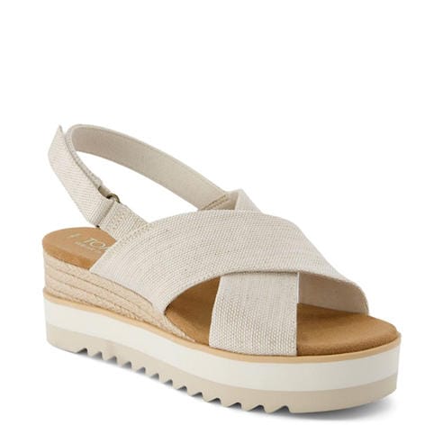 Toms - Women's Diana Crossover Flatform Sandal