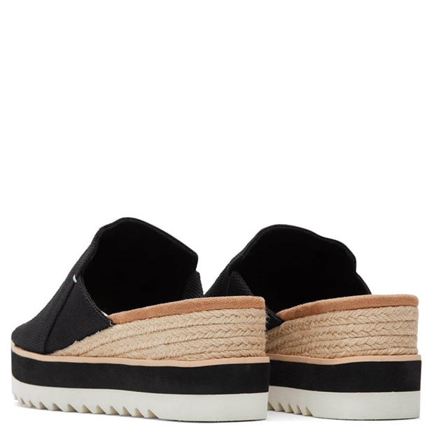 Black - Toms - Toms Diana Wedge Mul Ld99