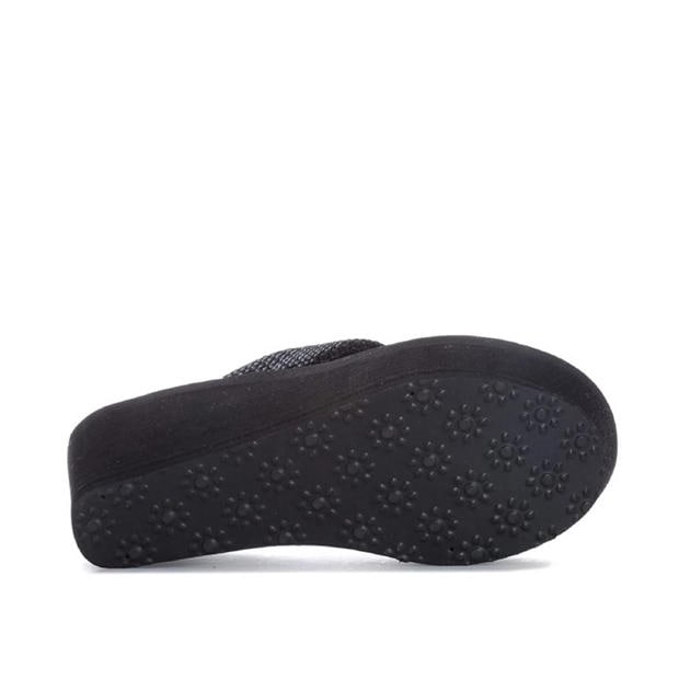 Black - Rocket Dog - Rocket Diver Wedge S Ld99
