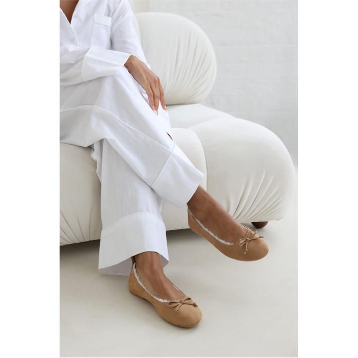 Wheres That From Women's Beige Ballet Pump in Size 4, Sports Direct