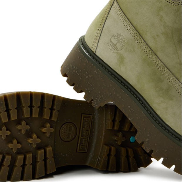 Light Green - Timberland - Women's 6 Inch Lace Up Waterproof Flat Ankle Boots